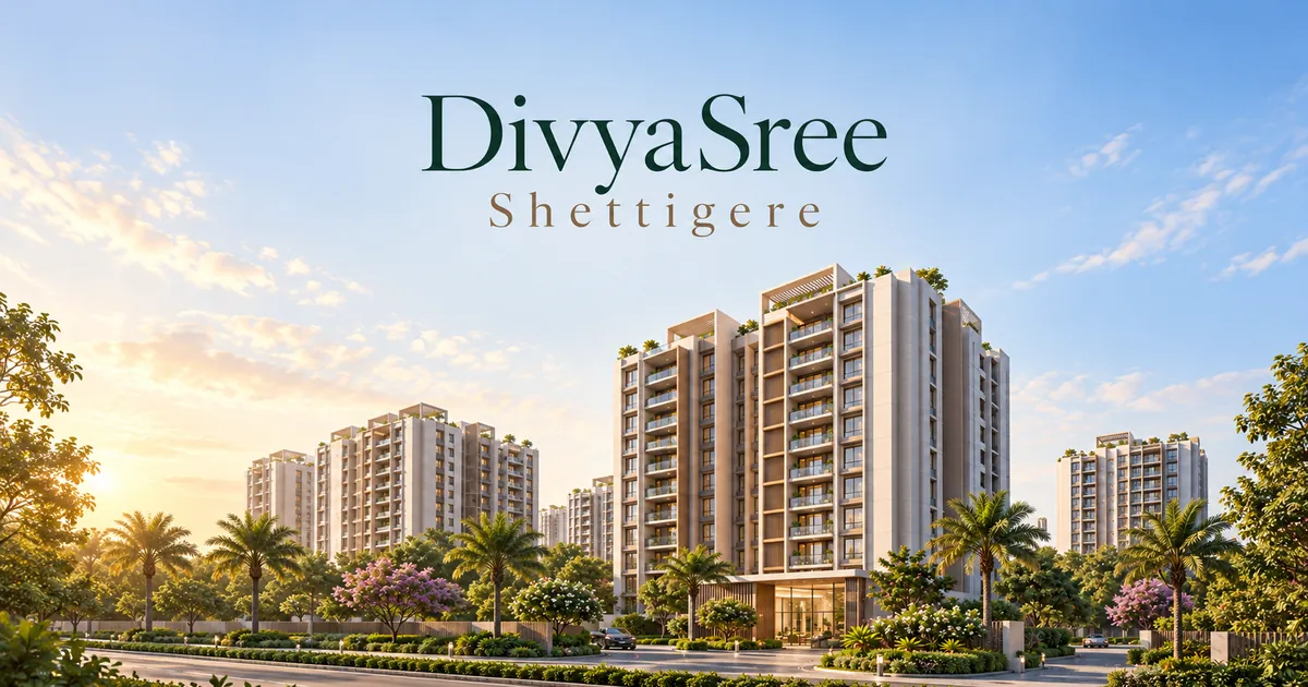 DivyaSree Shettigere compared with Godrej MSR City — Phase 3